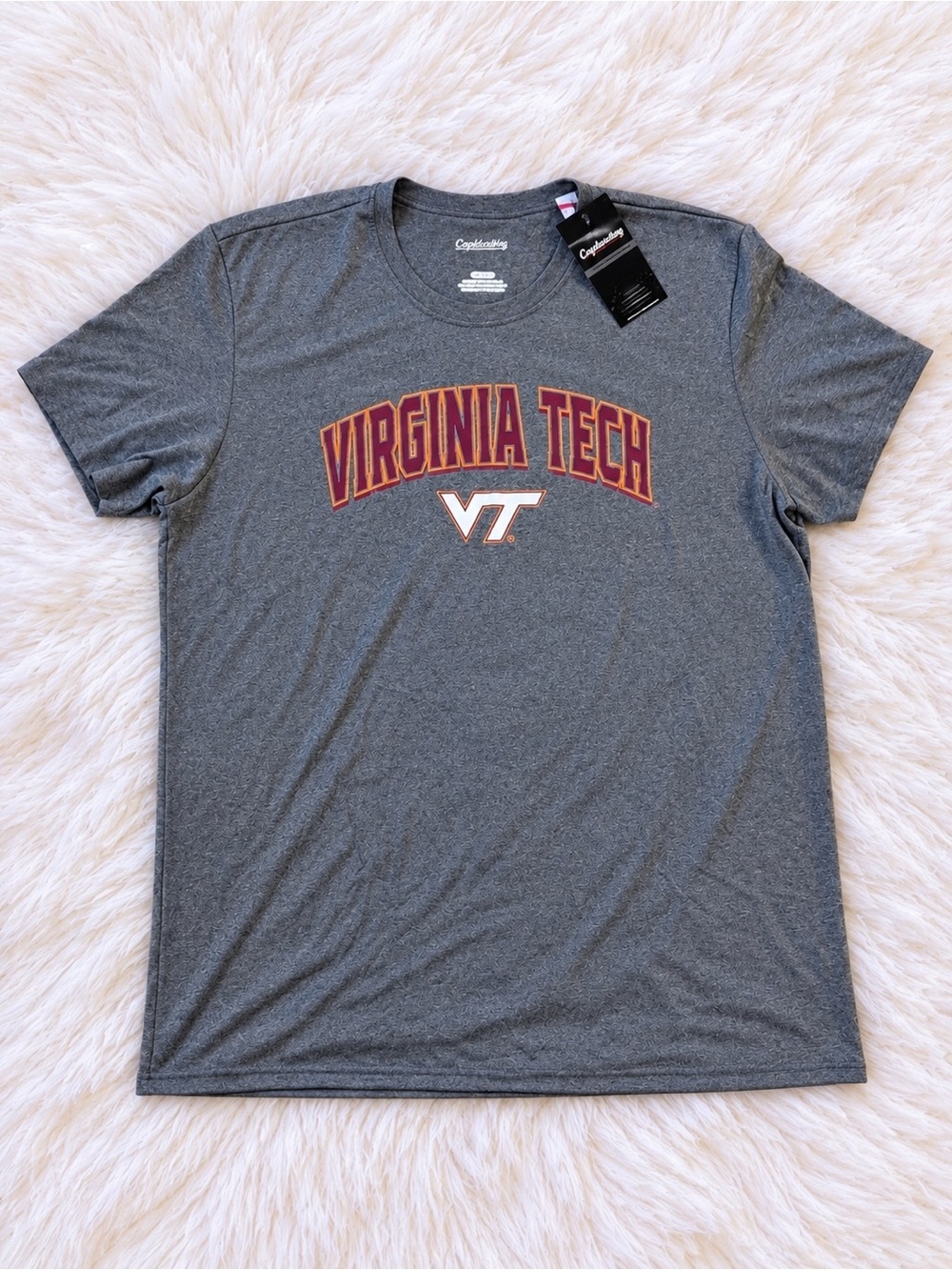 Virginia Tech Grey Performance T-Shirt -